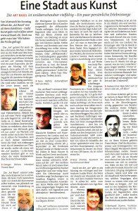 Artikel in der Zeitung 