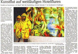 Artikel in der Weiler Zeitung (Kulturteil) vom 16. Juni 2011