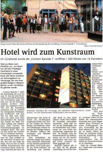 Artikel in der Weiler Zeitung (Teil Weil am Rhein) vom 16. Juni 2011